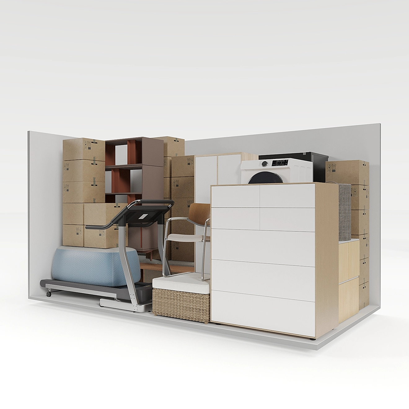 Box de stockage M de 6,1 à 10 m² — Kostok