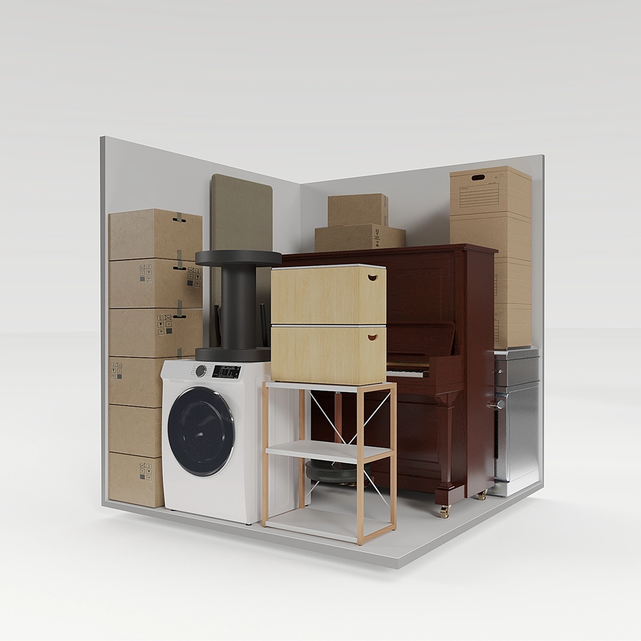 Box de stockage S de 2,6 à 6 m² — Kostok
