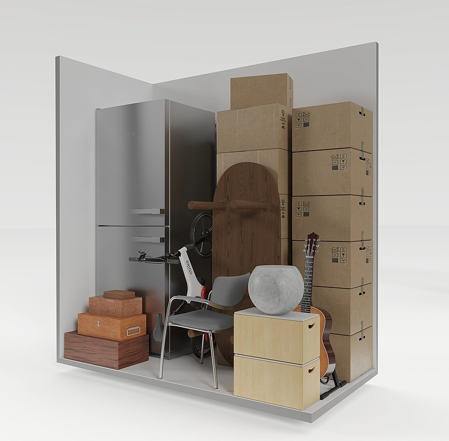 Box de stockage XS de 0,5 à 2,5m² — Kostok